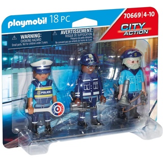 PLAYMOBIL City Action 70669 Figurenset Polizei