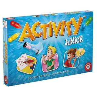Piatnik Spiel, Familienspiel 6012 - Activity Junior - Gemeinschaftsspiel, 4-12..., Quizspiel / Wissensspiel bunt