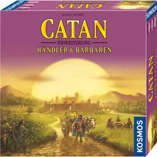 Kosmos CATAN - Erweiterung - Händler & Barbaren, Brettspiel-Erweiterung, Strateg