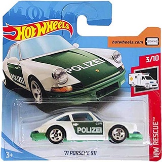 Hot Wheels '71 Porsche 911 HW Rescue 122/250 Short Card