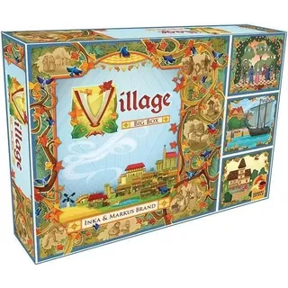 Asmodée Village Big Box, Brettspiel, für 1-5 Spieler, ab 12 Jahren (DE-Ausgabe) (Deutsch)