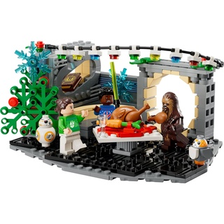 LEGO® Spielbausteine LEGO 40658 Star Wars Millennium Falcon Weihnachtsdiorama, (Set, 282 St., Saisonale Sets) bunt