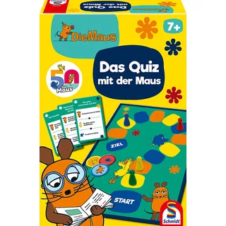 Schmidt Spiele Brettspiel "Das Quiz mit der Maus" - ab 7 Jahren