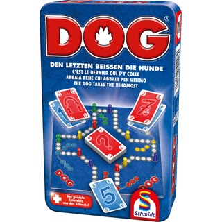 Schmidt Spiele DOG Bring-Mich-Mit-Spiele in der Metalldose