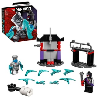 LEGO 71731 NINJAGO Battle Set: Zane vs. Nindroid Roboter Krieger mit Actionkreisel