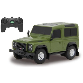 Jamara RC-Auto Land Rover Defender 1:24 grün 2,4GHz, Ferngesteuertes Auto grün