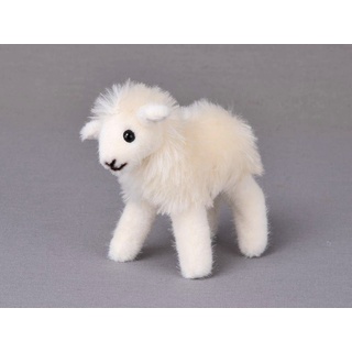 Teddys Rothenburg Kuscheltier Kösen Lamm (Minitier) weiß stehend 14 cm