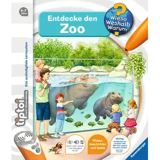 Ravensburger tiptoi Entdecke den Zoo, Wissenschaft und Natur, Deutsch, 16 Seiten