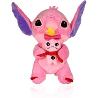 Wiztex Plüschfigur Stitch Plüschtier - Disney Weiches Kuscheltier für Gaming Fans rosa