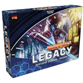 ZMan, Pandemic: Legacy – Season 1 (blau), Nominiert zum Kennerspiel des Jahres 2016, Brettspiel, 2-4 Spieler, Ab 14+ Jahren, 60+ Minuten, Deutsch