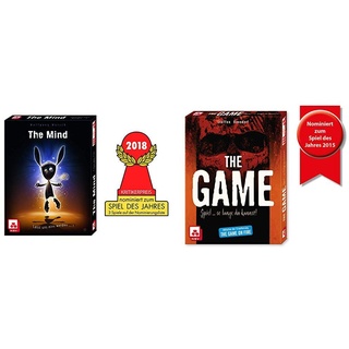 NSV - 4059 - The Mind - Kartenspiel & 4034 - The Game - Kartenspiel
