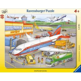 Rahmenpuzzle Ravensburger Kleiner Flugplatz 40 Teile