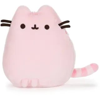 GUND - Pusheen Sitting Pet Pose in Pastel Pink Plush, 6-inches