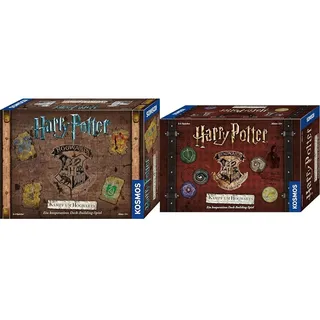 Kosmos Harry Potter Kampf um Hogwarts + Erweiterung Zauberkunst und Zaubertränke, Bundle mit Erweiterung, das kooperative Harry Potter Spiel für 2-4 Personen ab 11 Jahre, 7 Schuljahre