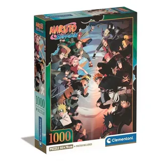 Puzzle 1000 elementów Kompakt Anime Naruto Shippuden