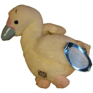 Blue Nose - 112-062 - Schwan, Ripple, Plüsch, 12cm x 12cm x 7cm - Weiß