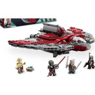LEGO® Konstruktionsspielsteine Star Wars Ahsoka Tanos T-6 Jedi Shuttle, baubares Raumschiff-Spielzeug, (Geschenk Weihnachten, Geburtstag, Frauen)