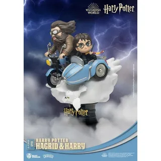 Beast Kingdom Harry Potter D-Stage PVC Diorama Hagrid & Harry New Version 15 cm
