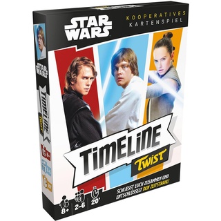 Zygomatic, Timeline Twist: Star Wars, Familienspiel, Kartenspiel, 2-6 Spieler, Ab 8+ Jahren, 20 Minuten, Deutsch
