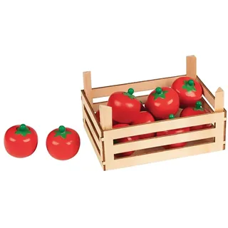 Goki 51676 - Kaufläden und Zubehör - Tomaten, Gemüsekiste