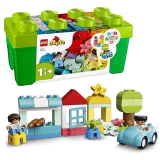 LEGO 10913 DUPLO Classic Steinebox, Kreativbox mit Aufbewahrung, erste Bausteine, Feinmotorik-Lernspielzeug, Geschenk für Kleinkinder ab 1,5 Jahren