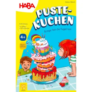 Haba Spiel, Kinderspiel Pustekuchen, Made in Germany bunt