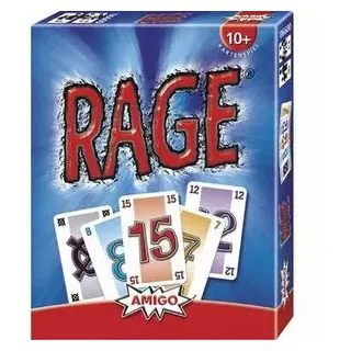 Amigo Kartenspiel 00990, Rage, ab 10 Jahre, 3-8 Spieler