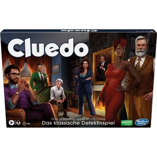 Hasbro Spiel, Brettspiel Cluedo Das klassische Detektivspiel bunt