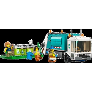 LEGO® Konstruktions-Spielset City Müllabfuhr, (261 St) bunt