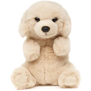 Uni-Toys - Labrador, sitzend - Kawaii-Stil - 17 cm (Höhe) - Plüsch-Hund - Plüschtier, Kuscheltier