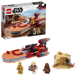 LEGO 75271 Star Wars Luke Skywalkers Landspeeder Bauset mit Java Minifigur, Serie Eine Neue Hoffnug Serie