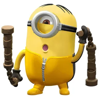 Mattel - Minions Der Aufstieg des Gru Nunchuck Swinging Stuart