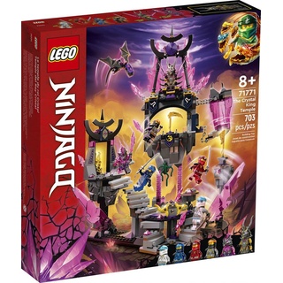 LEGO® Konstruktionsspielsteine LEGO® Ninjago 71771 Der Tempel des Kristallkönigs, (703 St)