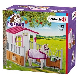 Schleich® Horse Club 42368 Pferdebox mit Lusitano Stute Spielfiguren-Set