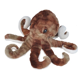 Wild Republic Sea Critters Krake Plüsch, Baby- und Kinderspielzeug, Stofftier, Ausgefallene Geschenke zur Geburt, Unterwassertiere, 28 cm