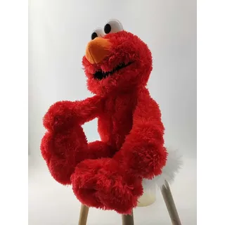 Soma Sesamstrasse Kuscheltier Plüsch Figur 35 cm Plüschtier Stofftier kuschelweich ab den ersten Lebensmonaten geeignet als Geschenk (Elmo Rot)