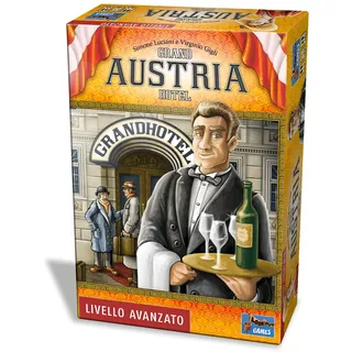 Asmodee - Grand Austria Hotel - Brettspiel, 2-4 Spieler, 12+ Jahre, italienische Ausgabe