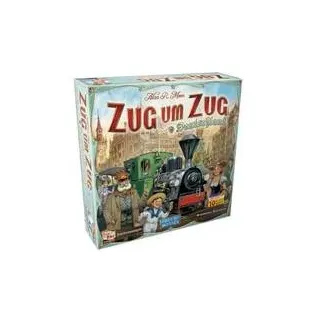 Zug um Zug: Deutschland, Brettspiel, für 2-5 Spieler, ab 8 Jahren (DE-Ausgabe)