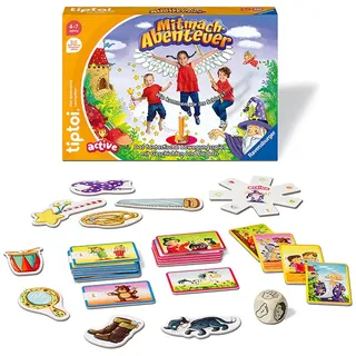 Ravensburger tiptoi®-Spiel "active Set: Mitmach-Abenteuer" - ab 3 Jahren