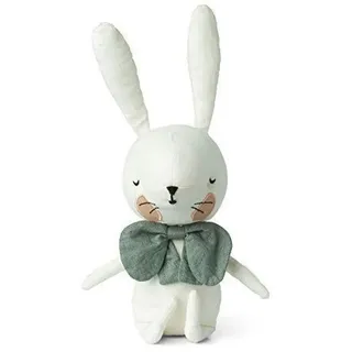 Picca Loulou Stofftier "Hase" (weiß, 18cm) in Geschenkbox Kuscheltier Plüschtier Rabbit