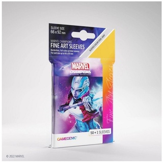 Gamegenic Spiel, Marvel Champions FINE ART Sleeves - Nebula (Einzelpack) bunt