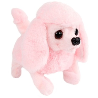 Take Me Home Pudel Hund laufend mit Sound rosa - ca. 15,5 cm