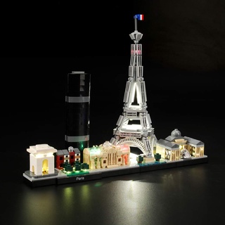 LIGHTAILING Licht-Set Für (Architecture Paris) Modell - LED Licht-Set Kompatibel Mit Lego 21044(Modell Nicht Enthalten)