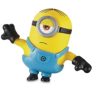 STRETCH Minions Mini Stuart, elastische Puppe, dehnbar, kleine Filmfigur, biegt, verdreht und kehrt in ihre ursprüngliche Form zurück, Jungen und Mädchen ab 5 Jahren, berühmt (TR500000)