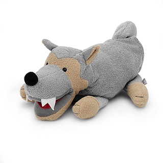 Sterntaler 36054 Handpuppe Wolf, 30 x 15 x 11 cm, Grau