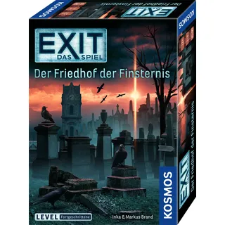 Kosmos EXIT - Das Spiel: Der Friedhof der Finsternis, Kartenspiel, Lernen, 12 Ja