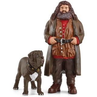 schleich 42638 Hagrid & Fang, ab 6 Jahren, Harry Potter - Spielfigur, 8 x 11,5 x 13 cm, Mehrfarbig/Meereswellen (Ocean Tides)