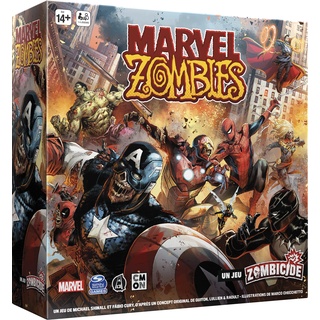 Asmodee Cmon Marvel Zombies: Undead Avengers - Un Jeu Zombicide - Brettspiele - Miniaturen Spiele - Kooperatives Spiel - Erwachsenen- und Kinderspiel ab 14 Jahren - Französische Version