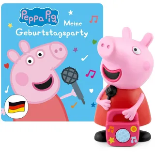 tonies Hörfigur für Toniebox, Peppa Wutz – Meine Geburtstagsparty, Hörspiel für Kinder ab 3 Jahren, Spielzeit ca. 43 Minuten