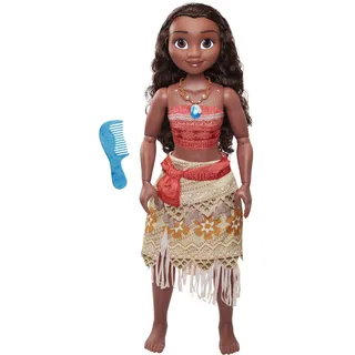 Disney Princess 48960-RF1-1 Riesenpuppe 80 cm Disney Moana/Vaiana/Oceania Film Playdate, Multi, 80cm